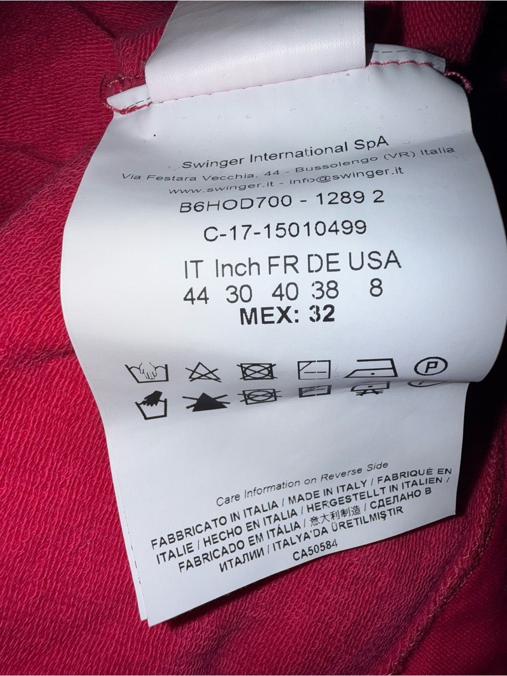 Authentic Versace Pink Sweatshirt - Picture 7 of 7